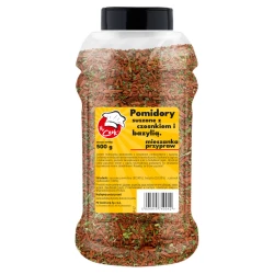Tomatoes With Bear's Garlic And Basil - Premium Line 500g Słoik PET