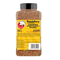 Tomatoes With Bear's Garlic And Basil - Premium Line 350g Słoik PET