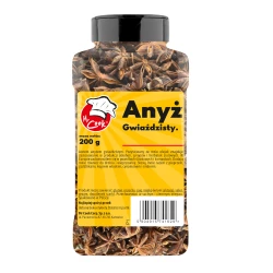 Star Anise Whole - Premium Line 200g Słoik PET