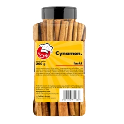 Cinnamon (Cassia) Sticks 6-8 Cm - Premium Line 200g Słoik PET