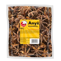 Star Anise Whole - Premium Line 500g Worek foliowy