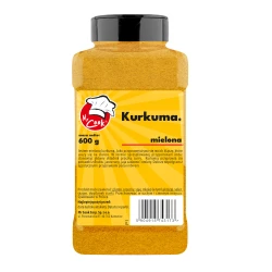 Turmeric Ground - Premium Line 600g Słoik PET
