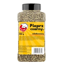 Black Pepper Crushed - Premium Line 550g Słoik PET