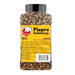 Pepper Mix Coloured Whole - Premium Line 500g Słoik PET