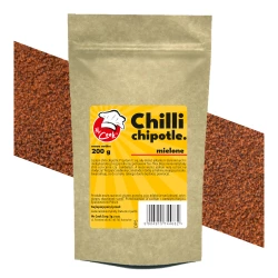 Chilli Chipotle (Smoked Jalapeno Red) Ground - Premium Line 200g Doypack