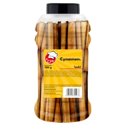 Cinnamon (Cassia) Sticks 6-8 Cm - Premium Line 350g Słoik PET