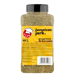 Jamaican Jerk Poultry Spice Mix No Added MSG - Premium Line 400g Słoik PET