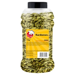 Cardamon Whole, Green - Premium Line 650g Słoik PET