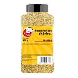 Orange Peel Dried 0,5-1,5 mm - Premium Line 350g Słoik PET