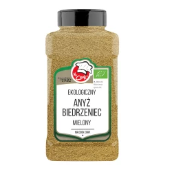 Organic Anise Ground 650g Słoik PET