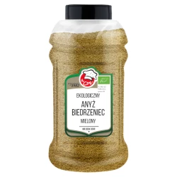 Organic Anise Ground 1kg Słoik PET