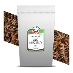 Organic Star Anise Whole 14kg Worek oryginalny