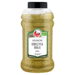 Organic Mustard Seeds White 1.2kg Słoik PET