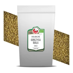 Organic Mustard Seeds White 10kg Worek papierowy