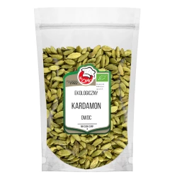 Organic Cardamon Whole Green 500g Doypack