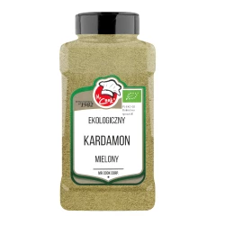 Organic Cardamon Green Ground 650g Słoik PET