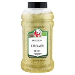 Organic Cardamon Green Ground 1kg Słoik PET