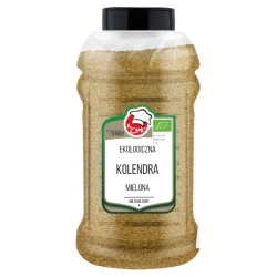 Organic Coriander Ground 700g Słoik PET