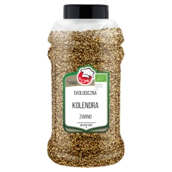 Organic Coriander Whole 550g Słoik PET