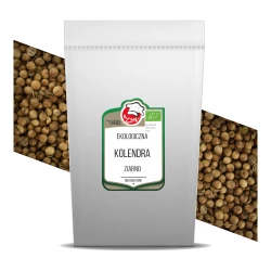 Organic Coriander Whole 5kg Worek papierowy