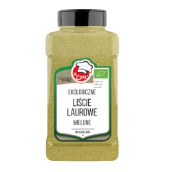 Organic Bay Leaves Ground 550g Słoik PET