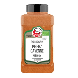 Organic Chilli Cayenne Ground (Cayenne Pepper) 500g Słoik PET