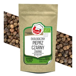 Organic Black Pepper Whole Cleaned 200g Doypack BIO