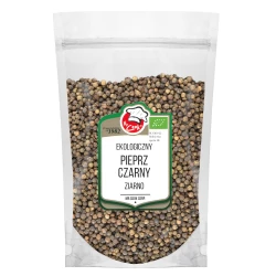 Organic Black Pepper Whole Cleaned 500g Doypack