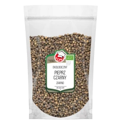 Organic Black Pepper Whole Cleaned 1kg Doypack