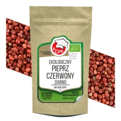 Organic Pink Peppercorns 100g Doypack BIO
