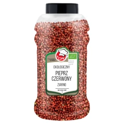 Organic Pink Peppercorns 450g Słoik PET